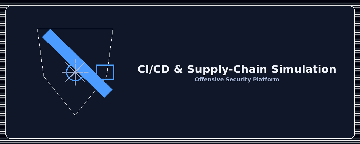 CI/CD and software supply-chain attack simulation